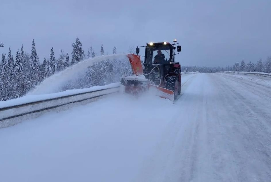 Безопасность и бесперебойность дорог Коми – приоритет 
АО «Коми дорожная компания».