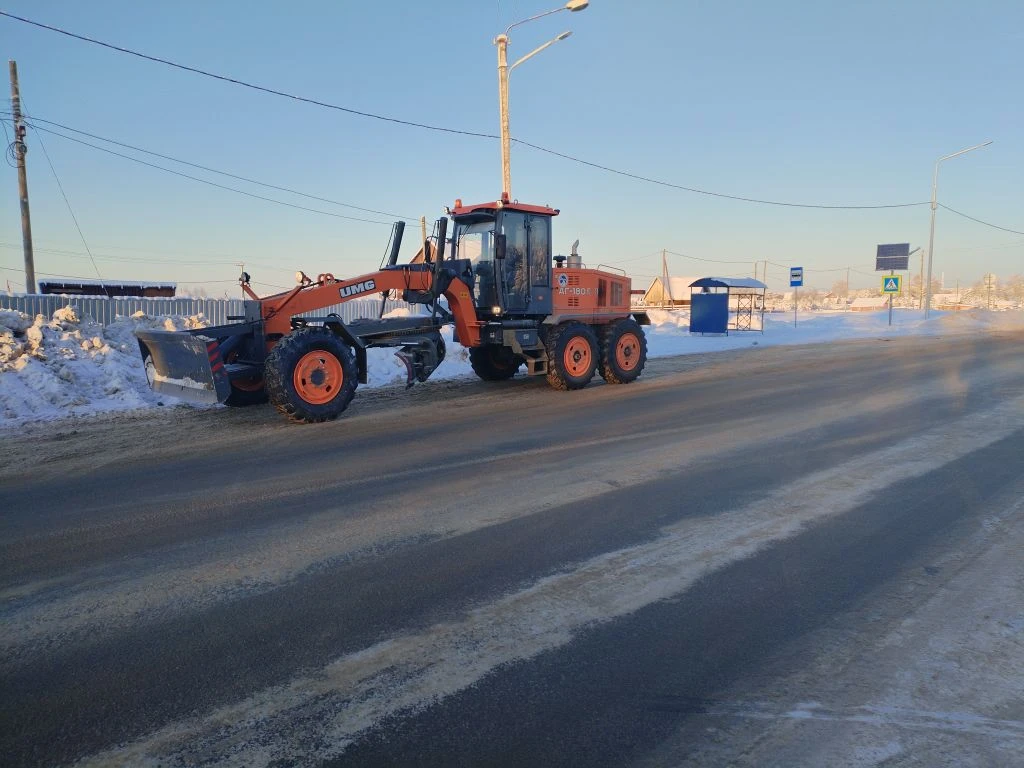 Зимняя проверка и обслуживание автодорог в Республике Коми: январь 2026 г.