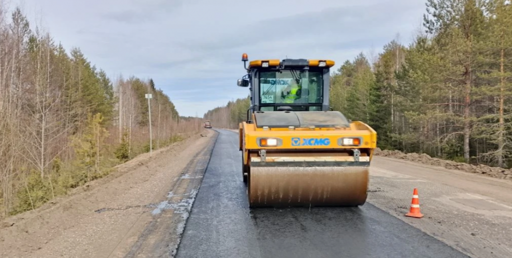 Улучшение дорожной инфраструктуры: ремонт автодороги Вогваздино – Яренск