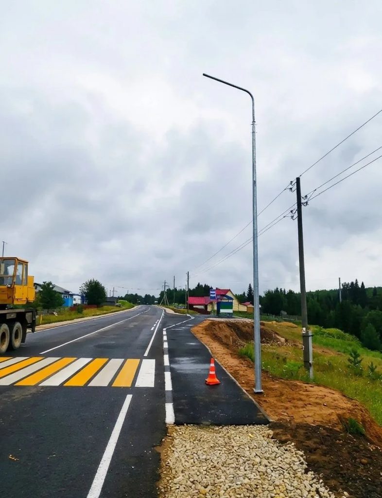 Дорожники Коми завершают работы на объекте вблизи деревни Кырныша